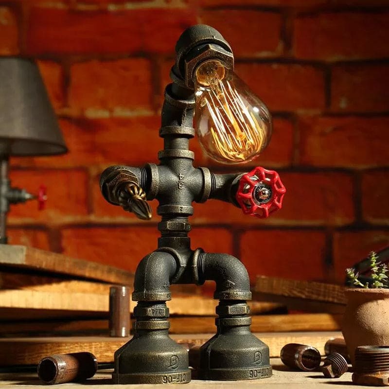 Skorter | RoboLume - Retro-Futuristic Robot Table Lamp
