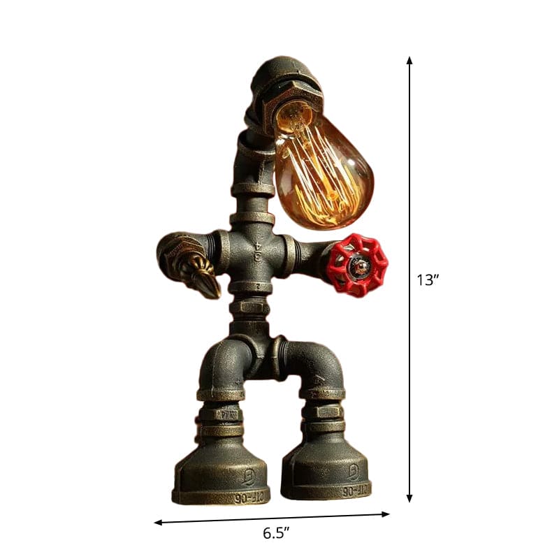 Skorter | RoboLume - Retro-Futuristic Robot Table Lamp