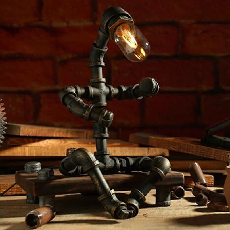 Skorter | RoboLume - Retro-Futuristic Robot Table Lamp