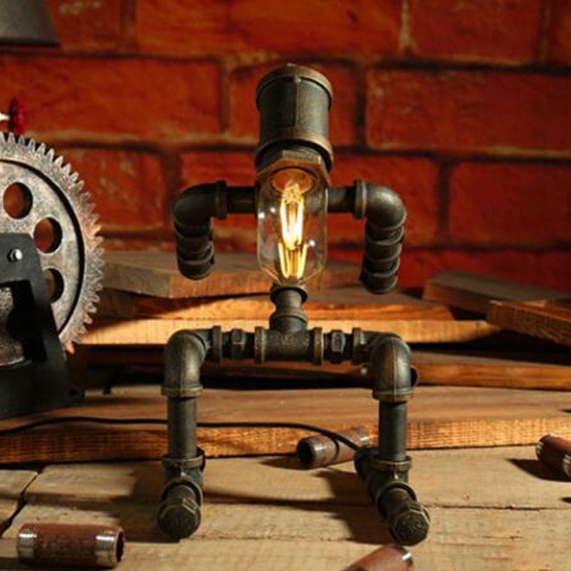 Skorter | RoboLume - Retro-Futuristic Robot Table Lamp