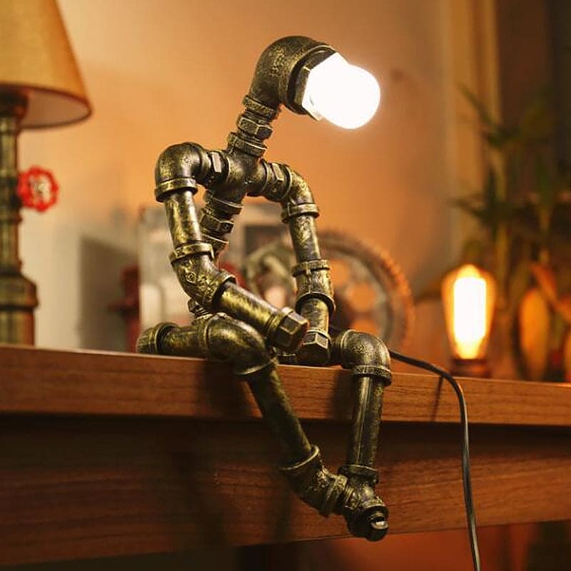 Skorter | RoboLume - Retro-Futuristic Robot Table Lamp