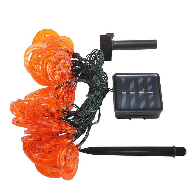 Skorter | Halloween Pumpkin 10/20 Light Battery Solar LED Light Decorative Plastic String Lights