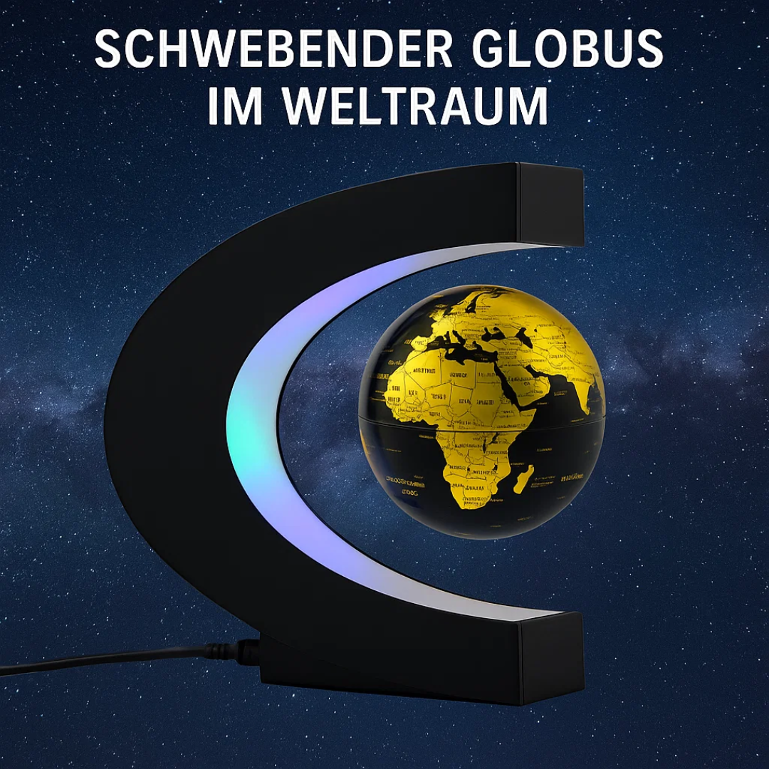 Skorter | AstroGlobe LED World Globe – Floating Globe Lamp with Magnetic Suspension