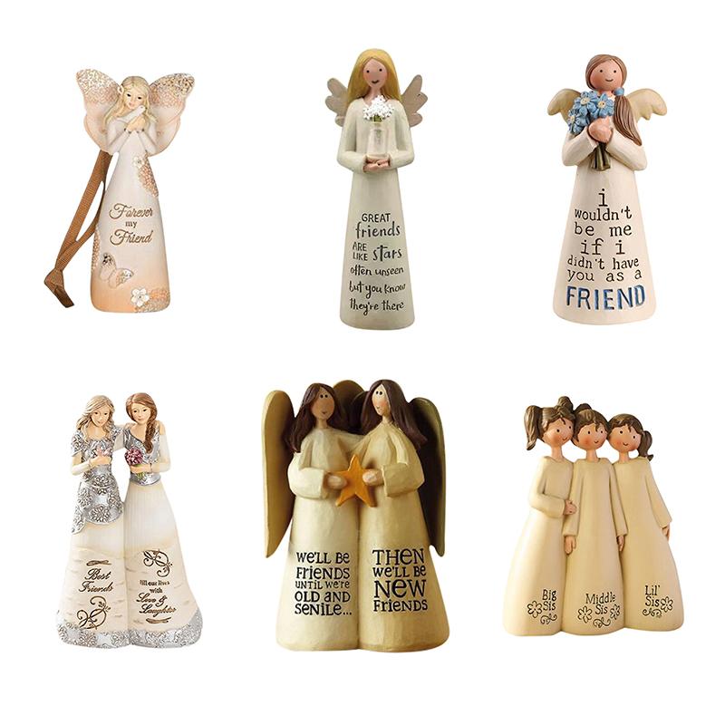 skorter | Friendship Gifts Statue - Hand-Painted Sculptures Ornament