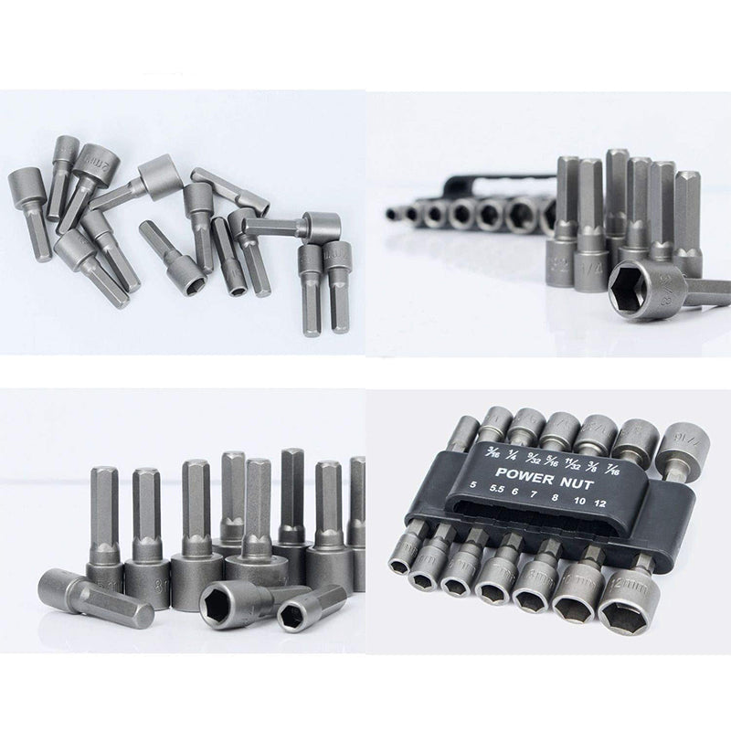 Skorter | 14 PCs Hexagonal Handle Power Nuts
