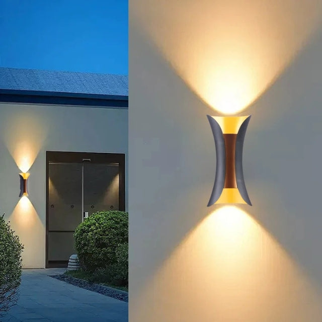 Skorter |-10W LED Outdoor Wall Light – Waterproof Garden & Patio Lighting for Indoor & Outdoor Use