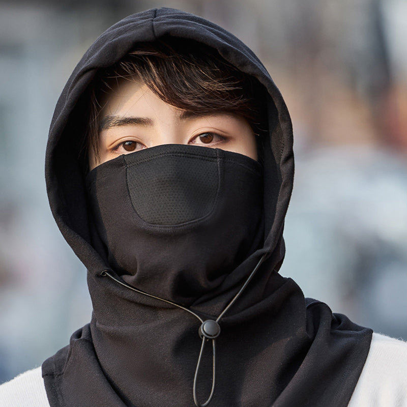 skorter | Hooded Face Mask With Neck Warmer For Cycling