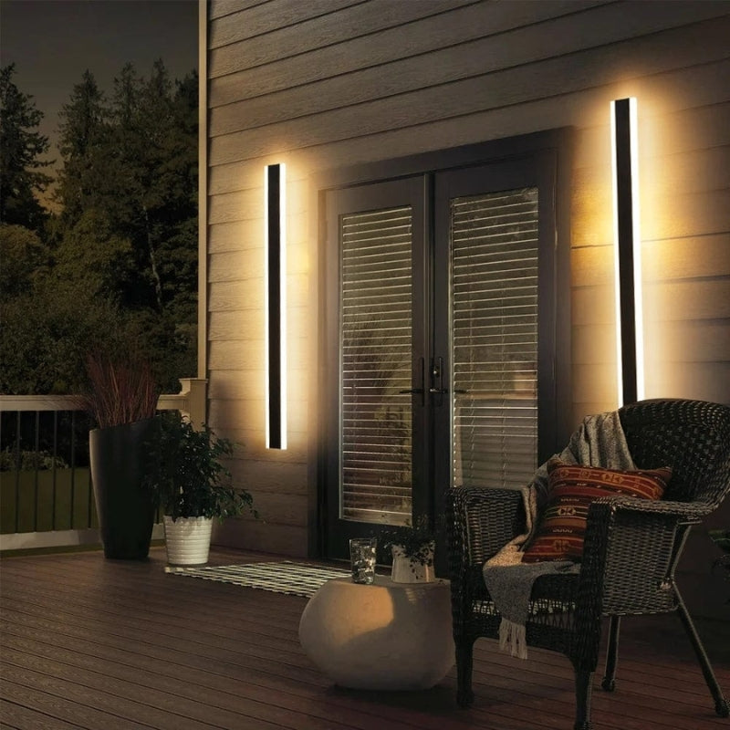 Skorter | Smart LED Outdoor Wall Light with Light Sensor – Remote Control & Dimmable Features