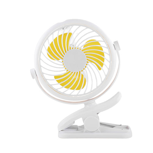 Skorter | Portable Clamp Fan with 360° Rotation – USB & Rechargeable Battery