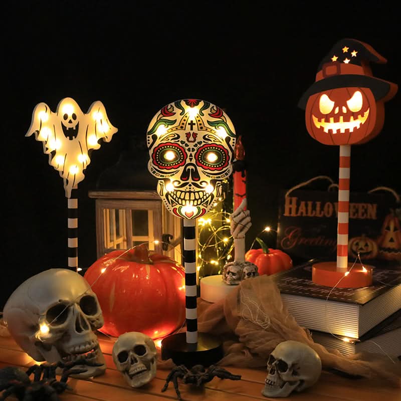Skorter | Solar-Powered LED Halloween Garden Lantern