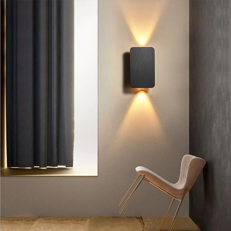 Skorter | Nordic Minimalist Aluminum Rectangular LED Wall Sconce