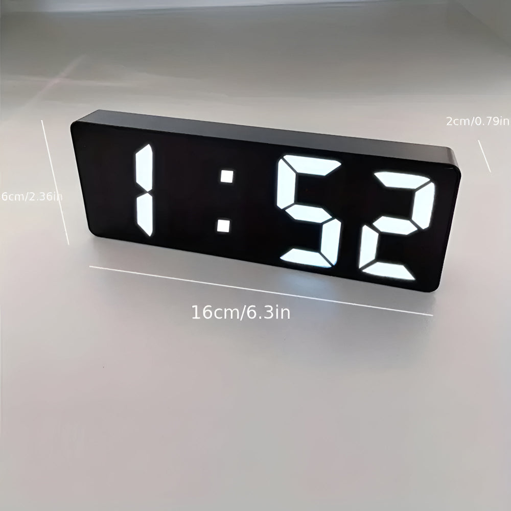 Skorter | Digital LED Mirror Alarm Clock
