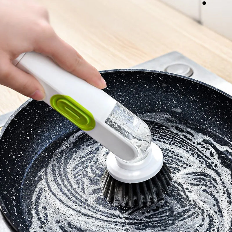 skorter | Multifunctional Long Handle Liquid Filled Cleaning Brush