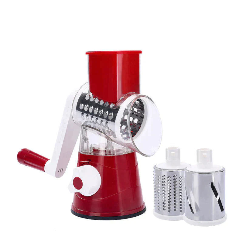 skorter | 3 In 1 Rotating Cheese Grater Vegetable Cutter