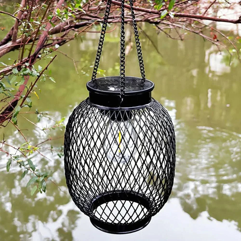 Skorter | Sunny Garden Solar Lantern – Waterproof LED Outdoor Light with Auto Sensor
