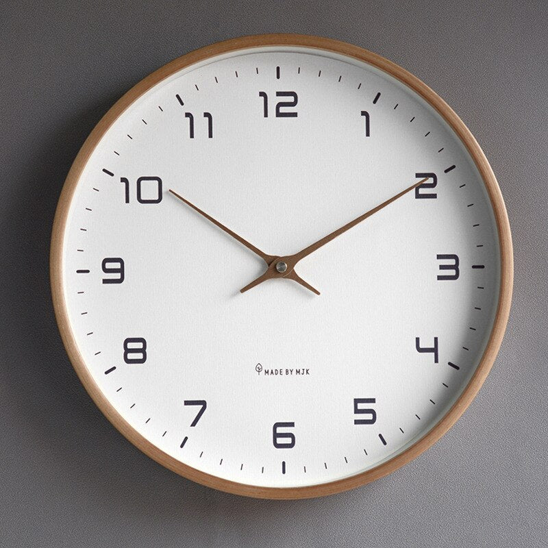 Skorter | Wall clock - Luxora - Nordic design - Solid wood