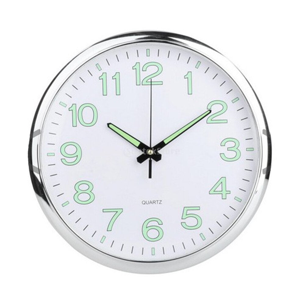 Skorter | Glow-in-the-Dark Plastic Wall Clock