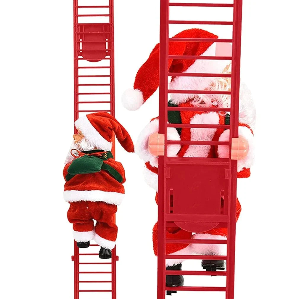 skorter | Electric Santa Claus Climbing Ladder With Music