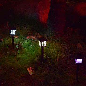 Skorter | Solar Square Lantern LED Outdoor Waterproof Garden Ground Plug Light