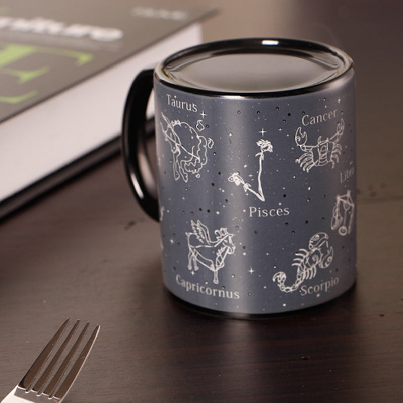 skorter | 12 Zodiac Magical Color Changing Star Mug