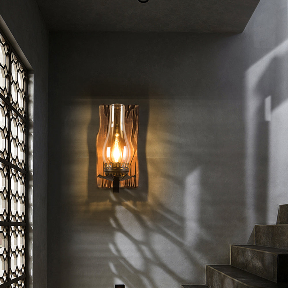 Skorter | Austin Vintage LED Wall Lamp Indoor Living Room/Bedroom Wood