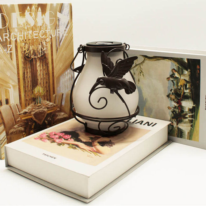 Skorter | Solar Retro Lantern LED Decorative Outdoor Lighting Waterproof Garden Hanging Light