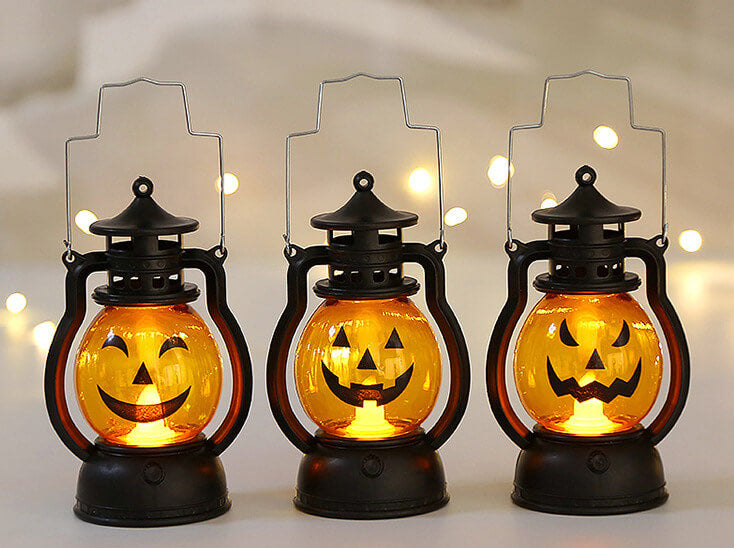 Skorter | Halloween Horror Pumpkin Lantern LED Decorations Hand Lamp