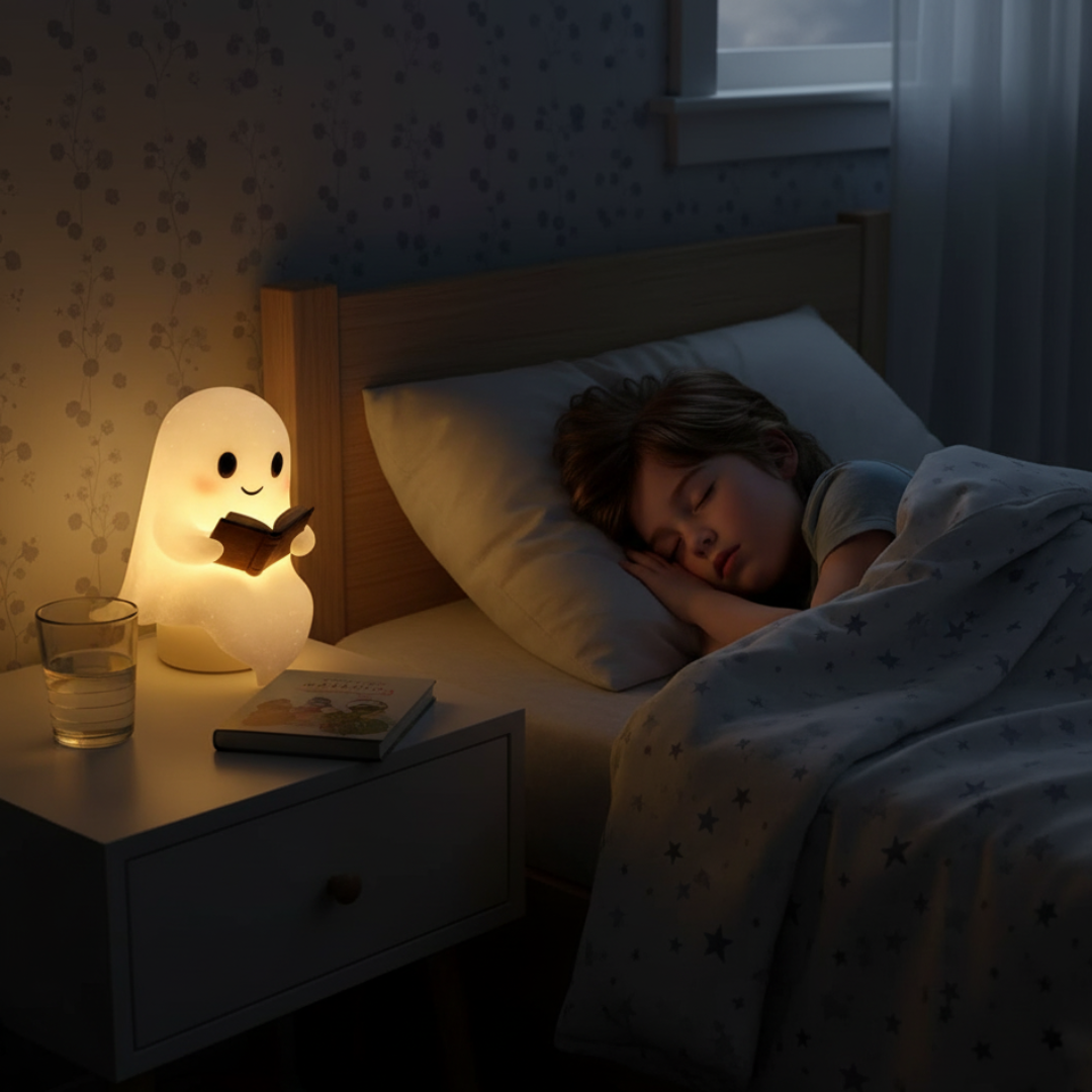 Skorter | NightSpirit Lamp – Handmade Decorative Night Light with Warm Light