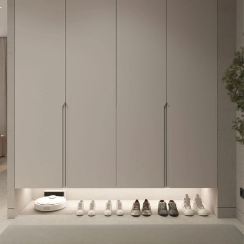 Skorter | Ultra-Thin LED GlowLight – USB Rechargeable Motion Sensor Cabinet Light with Magnetic Backing for Kitchen, Wardrobe, or Closets