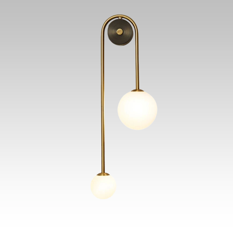 Skorter | AuroraGlass Wall Lamp - Modern LED Lamp for Bedroom and Living Room