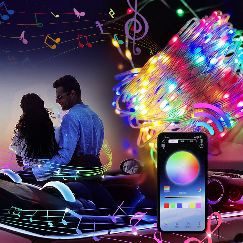skorter | Colored Remote Control LED Strip Lights