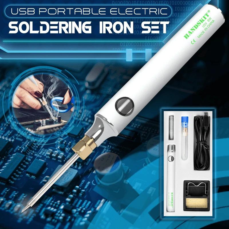 Skorter | USB Portable Electric Soldering Iron Set