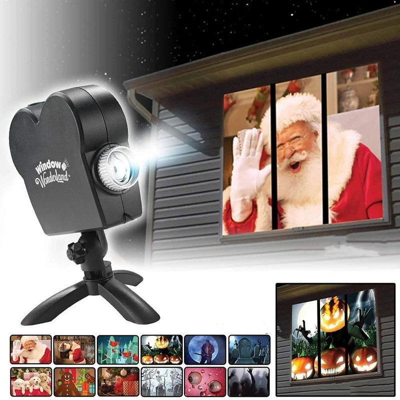 Skorter | Halloween holographic projection