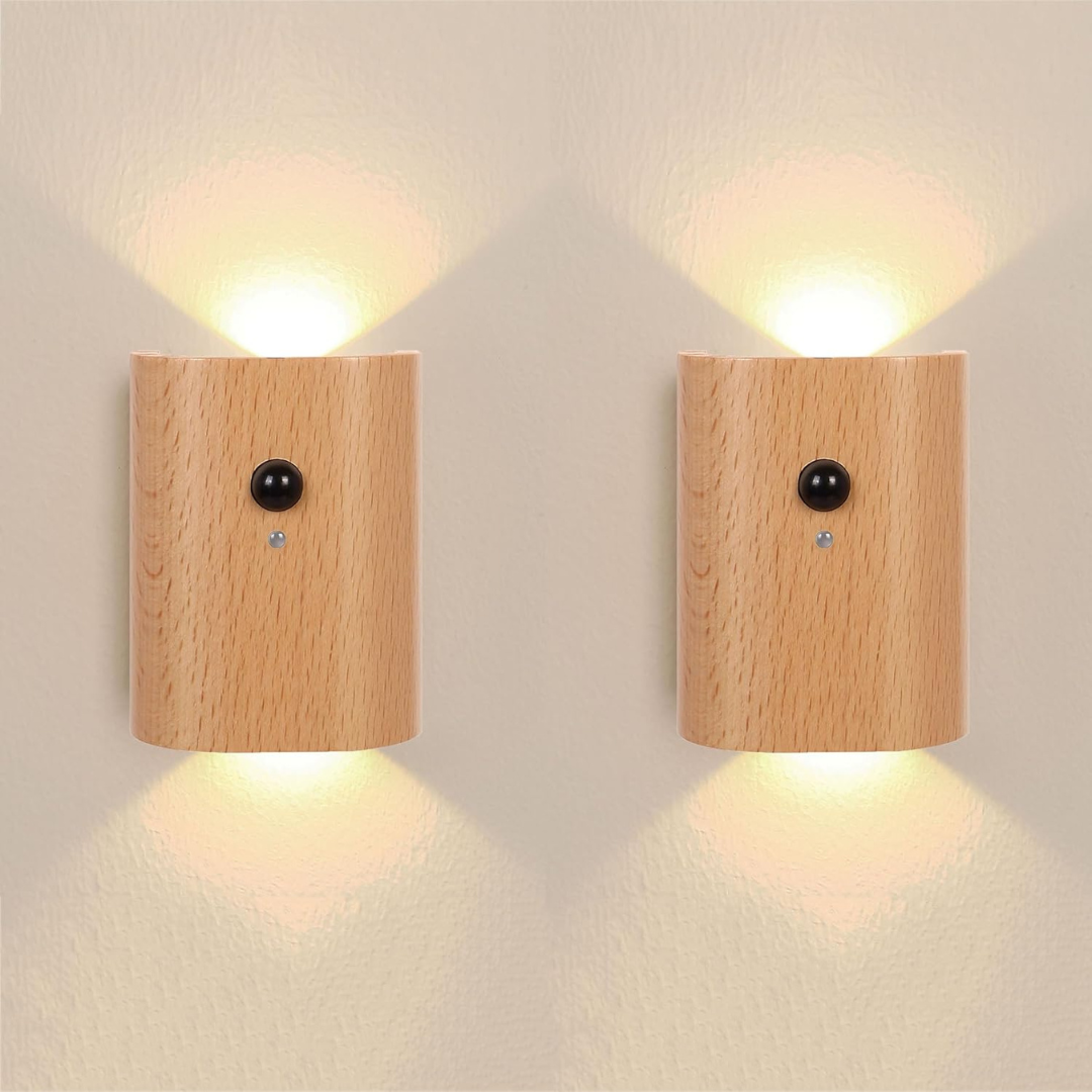 Skorter | Rechargeable LED Wall Light with Motion Sensor – Warm White