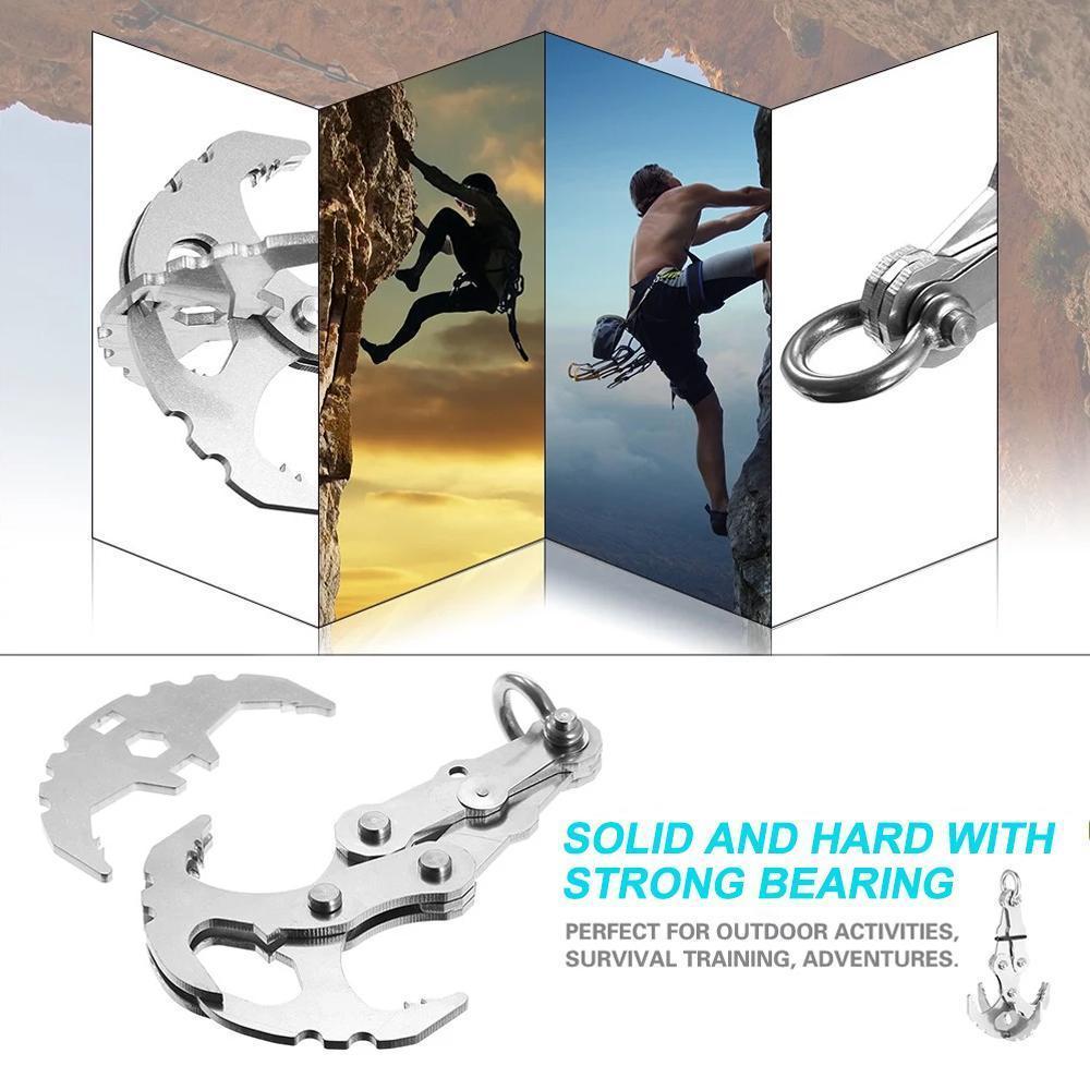Skorter | Stainless Steel Survival Folding Grappling Gravity Hook
