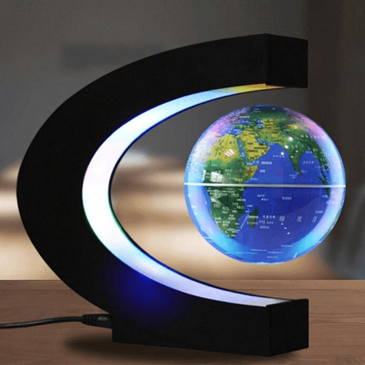 Skorter | AstroGlobe LED World Globe – Floating Globe Lamp with Magnetic Suspension