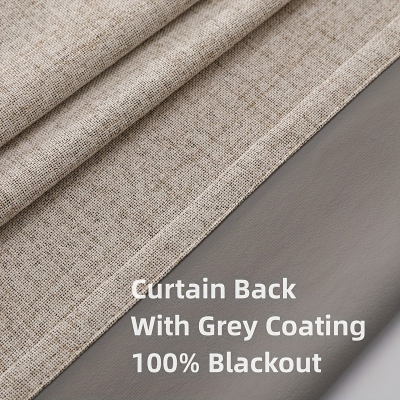 Skorter | 1 Piece Blackout Curtains - Energy Saving, Sun Blocking and Thermal Insulation for Bedroom and Living Room