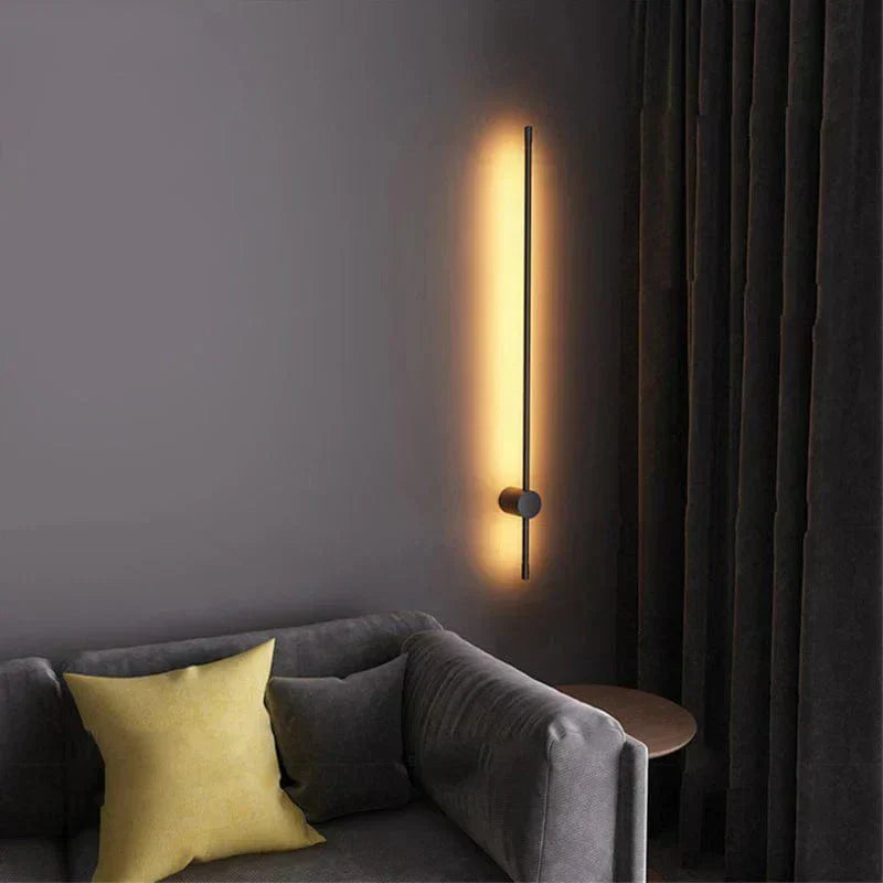 Skorter | LED Outdoor Wall Light Fixture - Waterproof Luminous Line Design for Patios, Gardens & Walkways