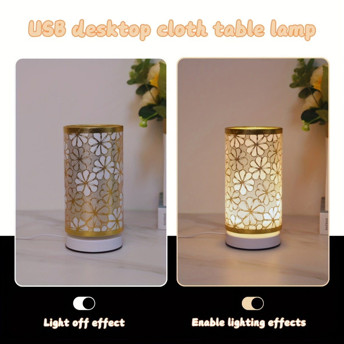 Skorter | ModernLicht - Cylinder USB Table Lamp