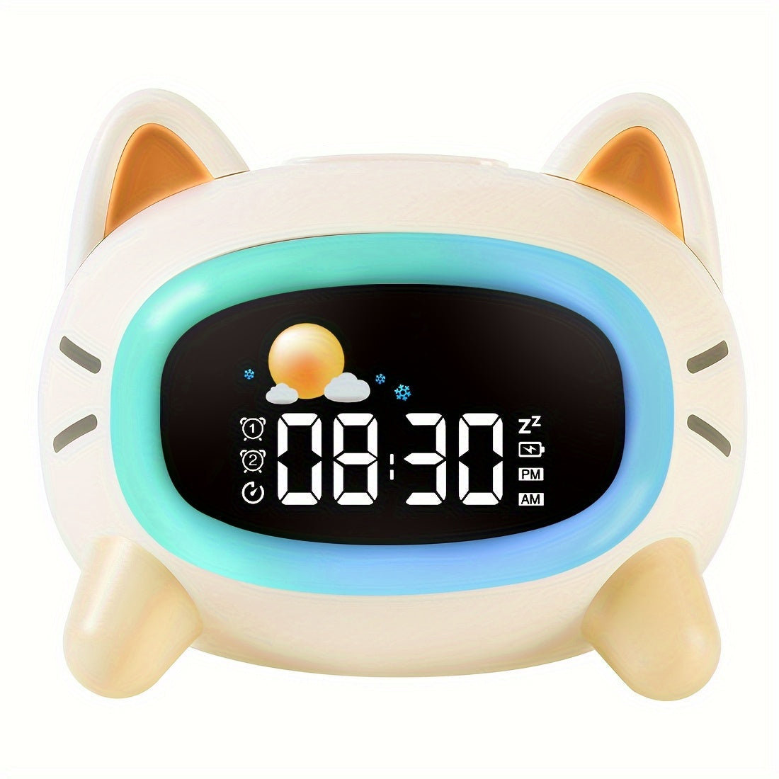 Skorter | Sleep Trainer - Silent Digital Alarm Clock with Sleep Timer