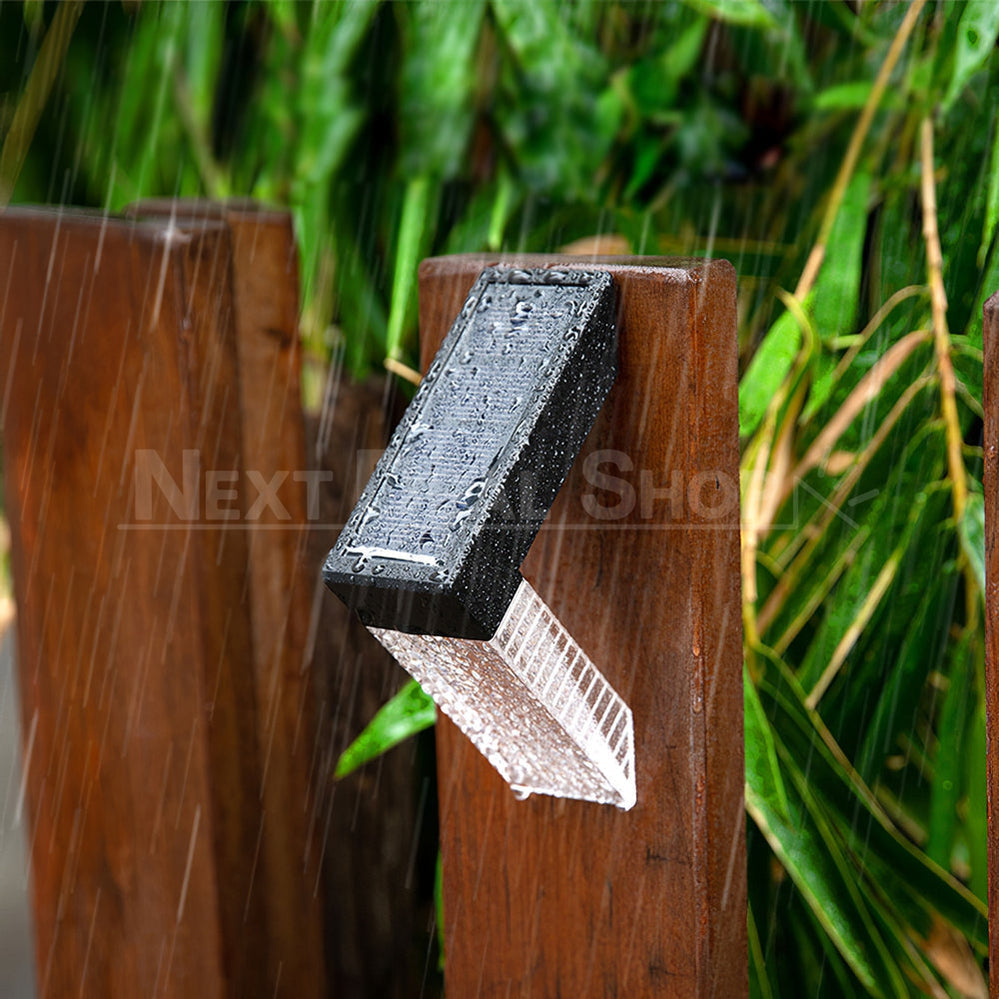 Skorter | 2 Pack - Solar-Powered Outdoor Deck Lights