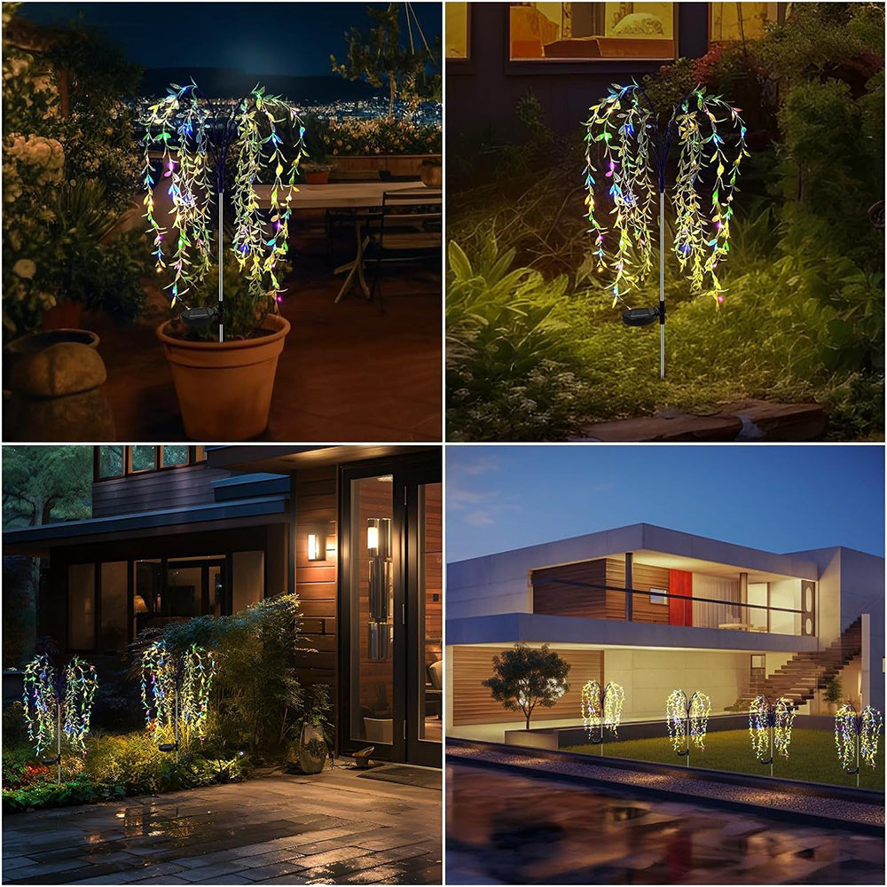 Skorter | 2 Pack - Solar Powered Garden Stake Lights