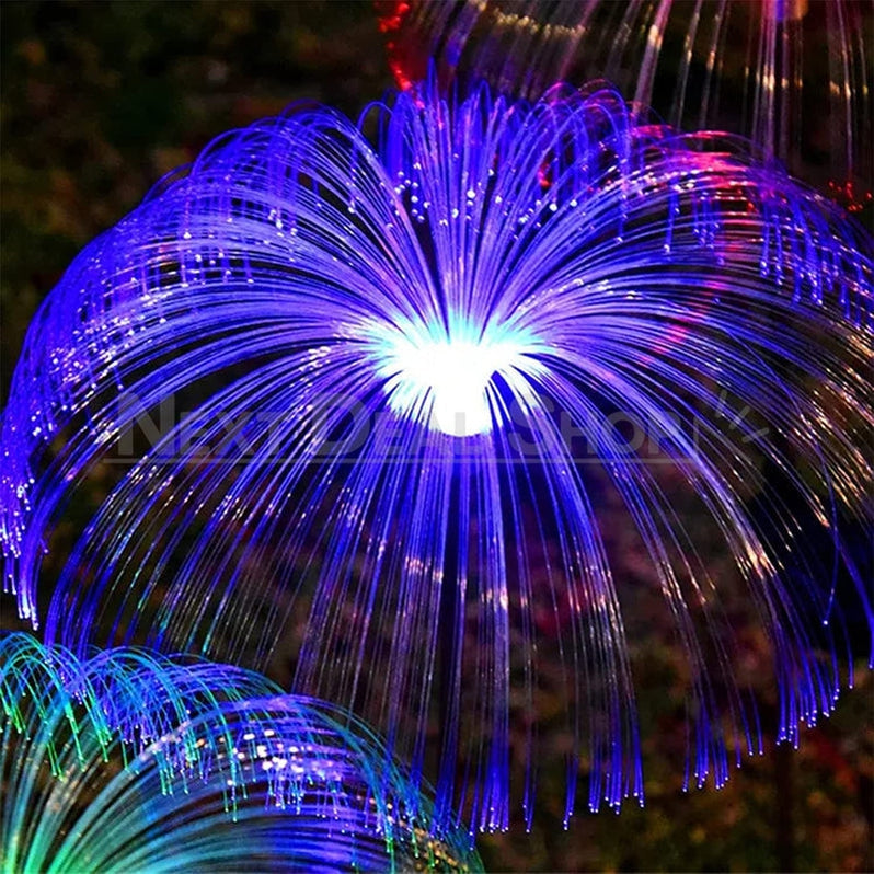 Skorter | 2 Pcs - Solar Powered Color Changing Jellyfish Stake Light