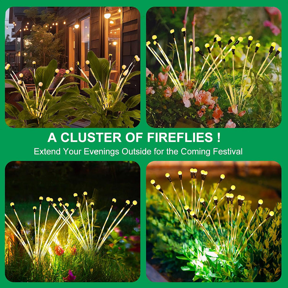 Skorter | 2 Pcs - Solar Powered Nise Light Garden Stake