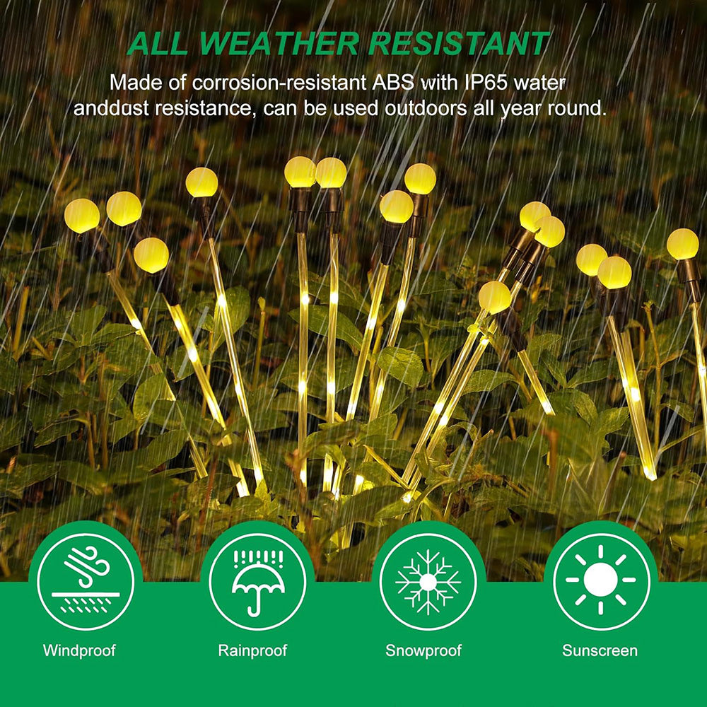 Skorter | 2 Pcs - Solar Powered Nise Light Garden Stake