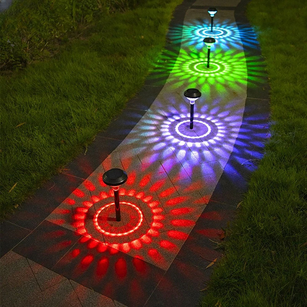 Skorter | 2 pcs - Solar powered garden stake light with 2 modes