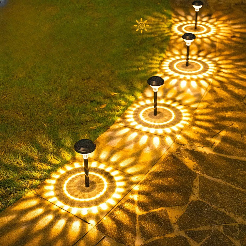 Skorter | 2 pcs - Solar powered garden stake light with 2 modes