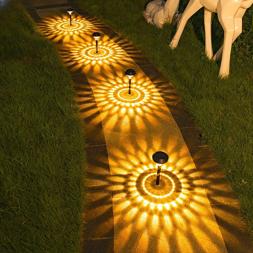 Skorter | 2 pcs - Solar powered garden stake light with 2 modes
