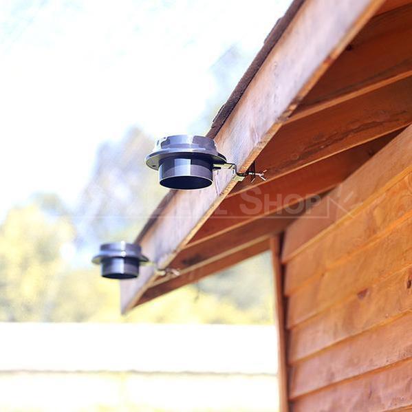 Skorter | 2 Pcs Solar Powered Gutter Lights