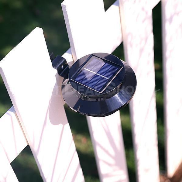 Skorter | 2 Pcs Solar Powered Gutter Lights